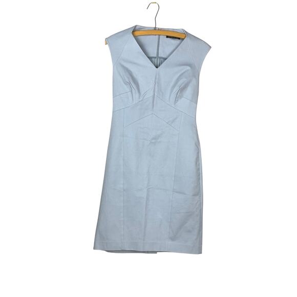 Banana Republic Dresses & Skirts - Banana Republic Icey Blue Sleeveless Sheath Dress Size 6Wedding Guest Occasion